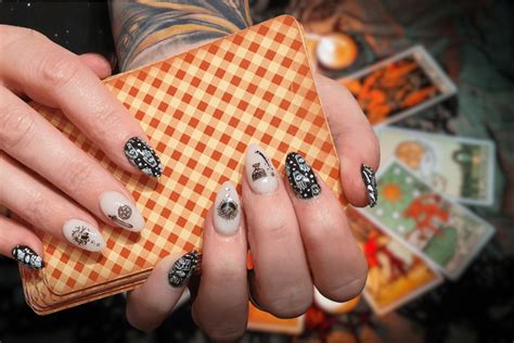 Elegantly eerie: Introducing occult elements to your nail art routine
